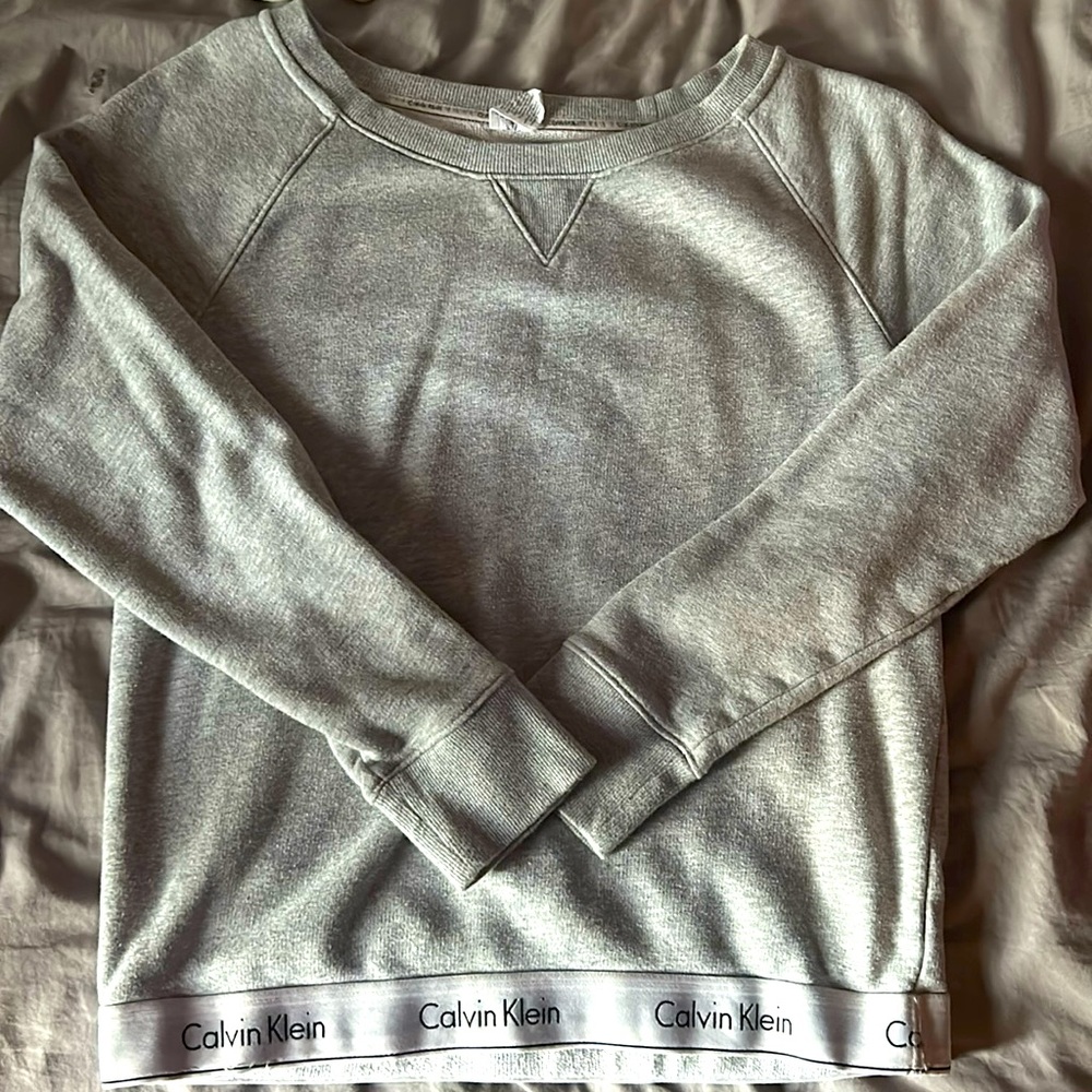 Calvin Klein Grey Crewneck